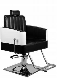 Fotel fryzjerski barberski hydrauliczny do salonu fryzjerskiego barber shop Pino Barberking w 24H produkt złożony