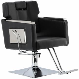 Fotel fryzjerski Brado hydrauliczny obrotowy do salonu fryzjerskiego podnóżek krzesło fryzjerskie produkt złożony