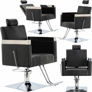 Fotel fryzjerski Brano hydrauliczny obrotowy do salonu fryzjerskiego podnóżek krzesło fryzjerskie