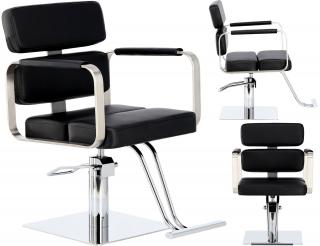 Fotel fryzjerski Finn hydrauliczny obrotowy do salonu fryzjerskiego podnóżek krzesło fryzjerskie produkt złożony