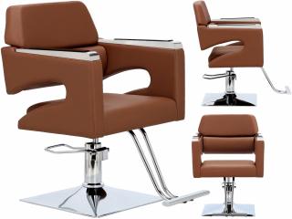 Fotel fryzjerski Gaja hydrauliczny obrotowy do salonu fryzjerskiego podnóżek krzesło fryzjerskie produkt złożony