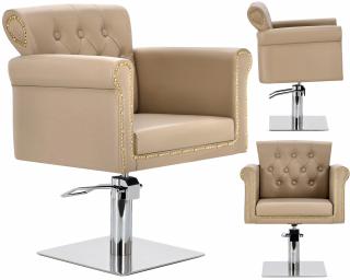 Fotel fryzjerski Kiva hydrauliczny obrotowy do salonu fryzjerskiego krzesło fryzjerskie produkt złożony