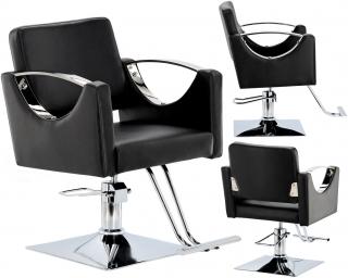 Fotel fryzjerski Luna hydrauliczny obrotowy do salonu fryzjerskiego podnóżek krzesło fryzjerskie