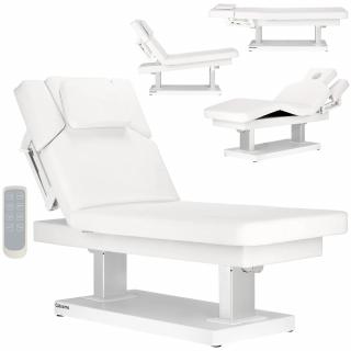 Fotel kosmetyczny elektryczny łóżko do salonu kosmetycznego pedicure leżanka rehabilitacyjna regulacja 6 siłowników Jeronimo