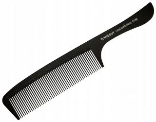 Grzebień fryzjerski do rozczesywania włosów carbon 8138