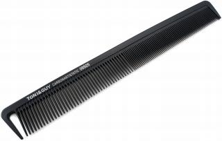 Grzebień fryzjerski włosów prosty karbon TG 06925