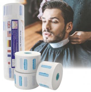 Kołnierzyki fryzjerskie barberskie ochronne jednorazowe kryza 100szt ochronne wodoodporne kołnierz