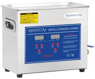 Myjka wanna ultradźwiękowa 6,5l sterylizator kosmetyczny mycia części Sonicco ULTRA-031S