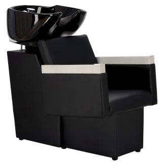 Myjnia myjka fryzjerska barberska Brano do salonu fryzjerskiego barberskiego ruchoma ceramiczna misa armatura bateria słuchawka
