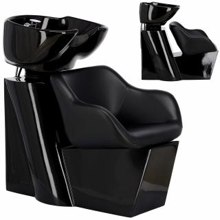 Myjnia myjka fryzjerska barberska do salonu fryzjerskiego barberskiego Retro misa ceramiczna armatura bateria słuchawka