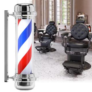 Plafon słupek lampa led barberska barberski barber znak reklama salon 100cm