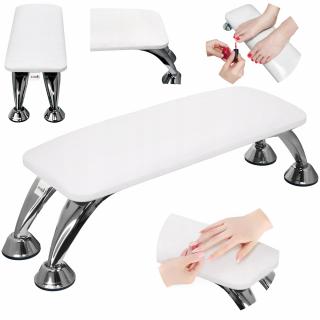 Podkładka pod dłoń poduszka podpórka manicure do salonu kosmetycznego biała