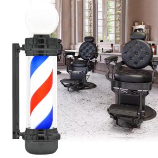 Słupek plafon barberski znak lampa czarny 88cm