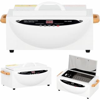 Sterylizator gorącym powietrzem 500W dezynfekcja narzędzi 250°C z timerem