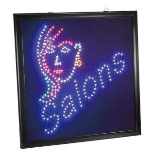 Tablica świetlna LED do salonów fryzjerskich i kosmetycznych reklama design szyld