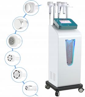 Urządzenie profesjonalny kombajn do wyszczuplania odchudzania modelowania sylwetki liposukcja drenaż fale radiowe kawitacja Rf Led 6w1 Ultra