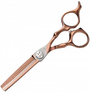 WOLF Degażowki nożyczki praworęczne 5,5 Gox offset fryzjerskie do strzyżenia włosów do salonu linia Professional