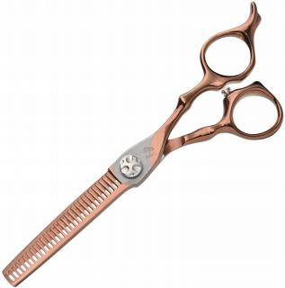 WOLF Degażowki nożyczki praworęczne 6,0 Gox offset fryzjerskie do strzyżenia włosów do salonu linia Professional