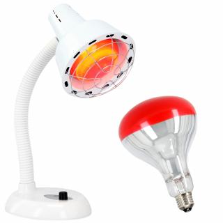 Zestaw lampa lecznicza Sollux + żarówka grzewcza na podczerwień infrared Solux