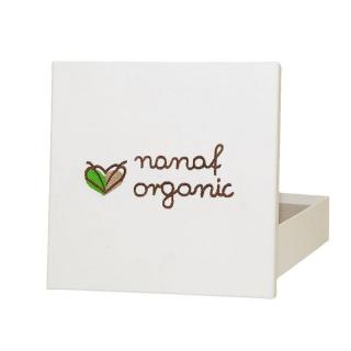 Białe pudełko z haftem Nanaf Organic