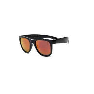 Black Wayfarer Red Lens