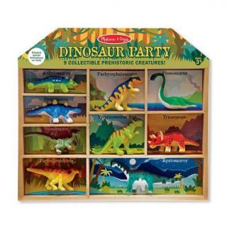 Dinozaury – zestaw 9 figurek, Melissa  Doug