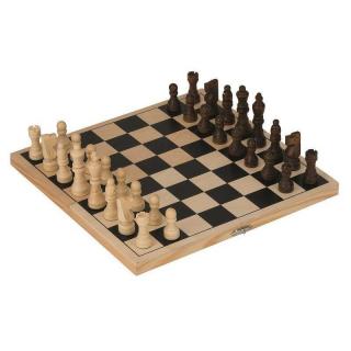Drewniane klasyczne szachy