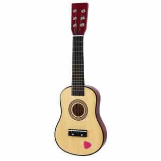Gitara drewniana dla dzieci 6-strunowa - Bino, 3+