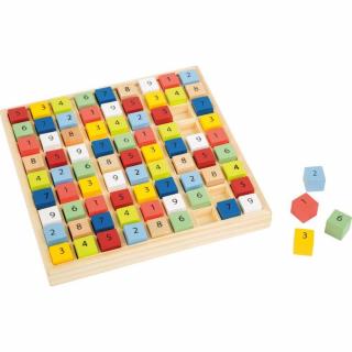 Kolorowe sudoku - gra logiczna, 6+