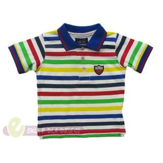 Minoti Rex t-shirt polo w paseczki