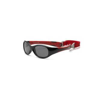 Okulary Real Kids Explorer - Black and Red 2+