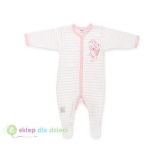 Pajacyk niemowlęcy Happy Kids różowy 68 cm