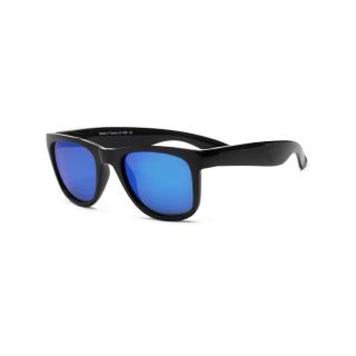 Real Kids Shades Black Wayfarer Blue Lens 10+