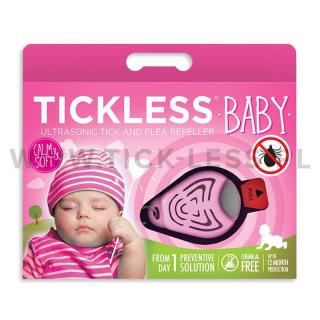 Tickless Baby - Pink przeciw kleszczom dla dzieci