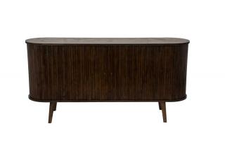 Komoda retro VALHALLA WOOD 160 cm wędzony brązowy dąb