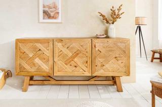 Komoda RIVIERA 155 cm drewnao sosnowe z recyklingu