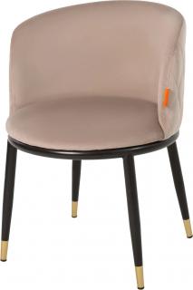 Krzesło Chanel Cappucino velvet