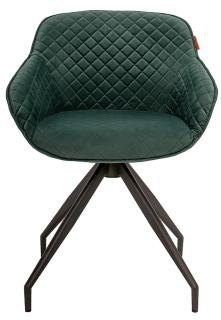 Krzesło Veluto mare Velvet zielone
