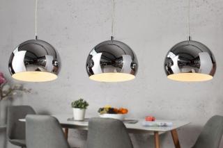 Lampa wisząca CHROMAGON chrom 3 kule
