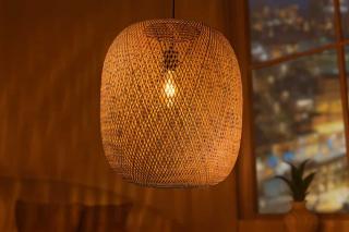 Lampa wisząca pleciona ORGANIC LIVING 50cm