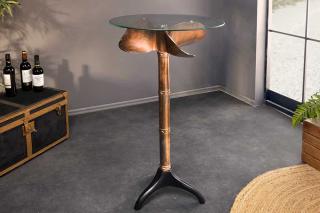 Morski stół barowy OCEAN 105cm miedziany