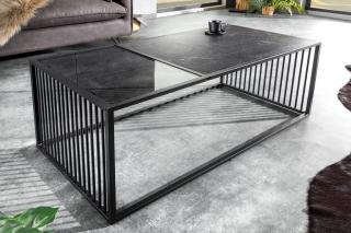 Stolik kawowy ARCHITECTURE 100 cm czarny