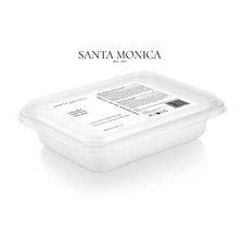 SANTA MONICA COCONUT PARAFFIN SPA WAX 1000ML GŁĘBOKO NAWILŻAJĄCA I REGENERUJĄCA PARAFINA KOSMETYCZNA Z OLEJEM Z MIĄŻSZU DOJRZAŁEGO KOKOSA, OLEJEM ZE S