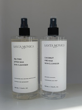 SANTA MONICA DUOPACK 1+1 COCONUT PRE WAX SKIN CLEANSER 500ML + TEA TREE AFTER WAX SKIN CLEANSER 500ML