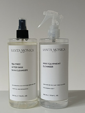 SANTA MONICA DUOPACK 1+1 TEA TREE AFTER WAX SKIN CLEANSER 500ML + WAX EQUIPMENT CLEANSER 500ML