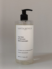 SANTA MONICA TEA TREE AFTER WAX SKIN CLEANSER 500ML PŁYN PO DEPILACJI DRZEWO HERBACIANE / Z POMPKĄ