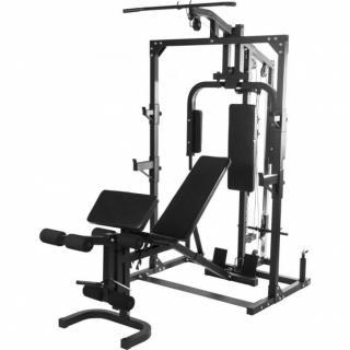 Atlas do ćwiczeń z osobną z ławką Home Gym