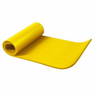 Mata do jogi 185x58x1,5 cm żółta