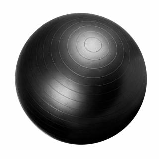 Piłka gimnastyczna czarna 55cm