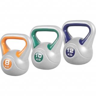 Zestaw kettlebelli żeliwnych 3 sztuki 30 kg